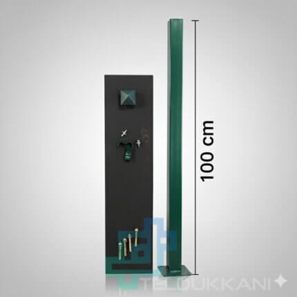 Panel Çit Direği  100 cm