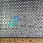 Delik Çapı Ø7.00 mm Paslanmaz Sac  1000x2000x1,00 mm