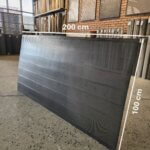 Delik Çapı Ø2,00 mm Siyah Sac 1000x2000x2,00 mm